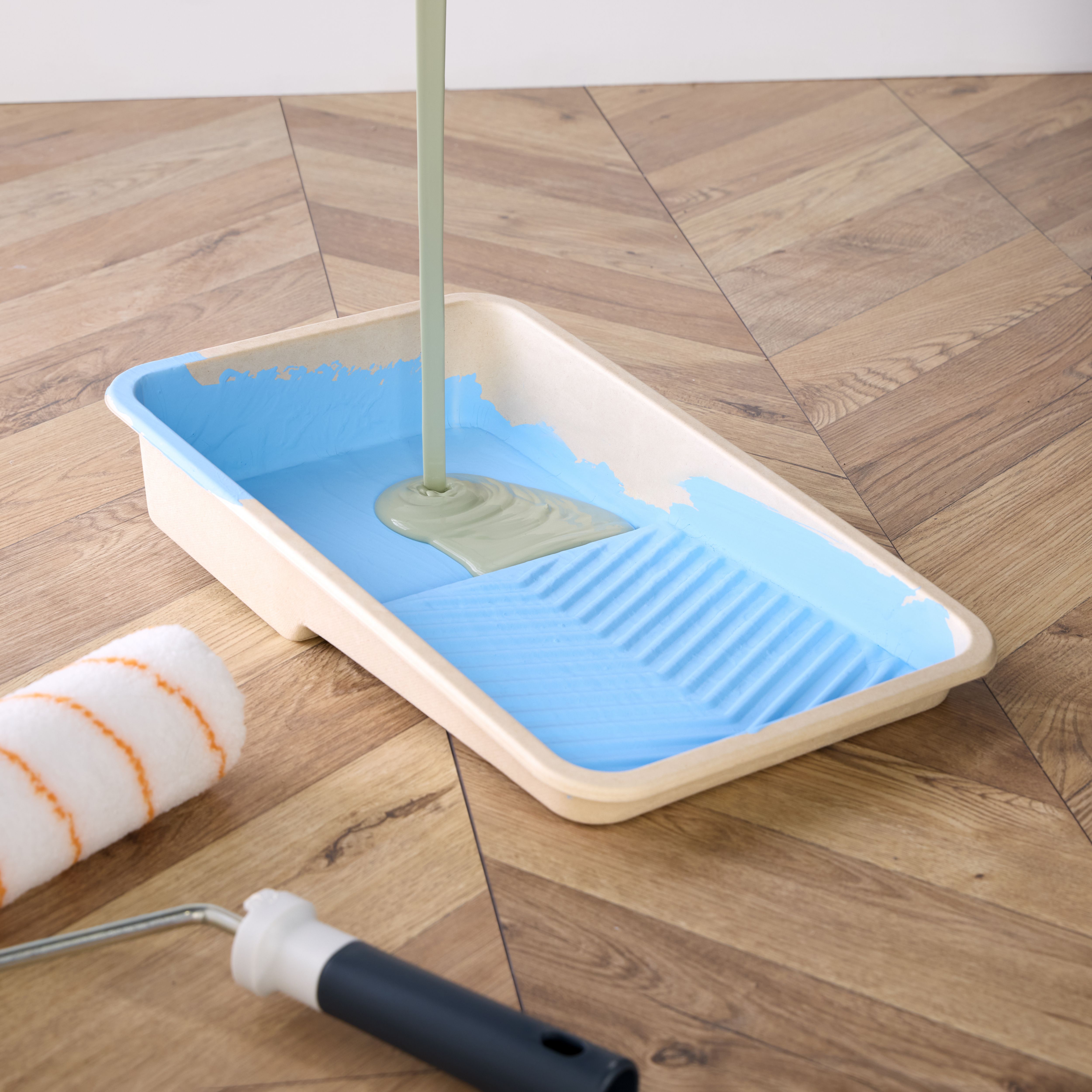 GoodHome Woven polyester Medium pile Roller kit, 3 pieces