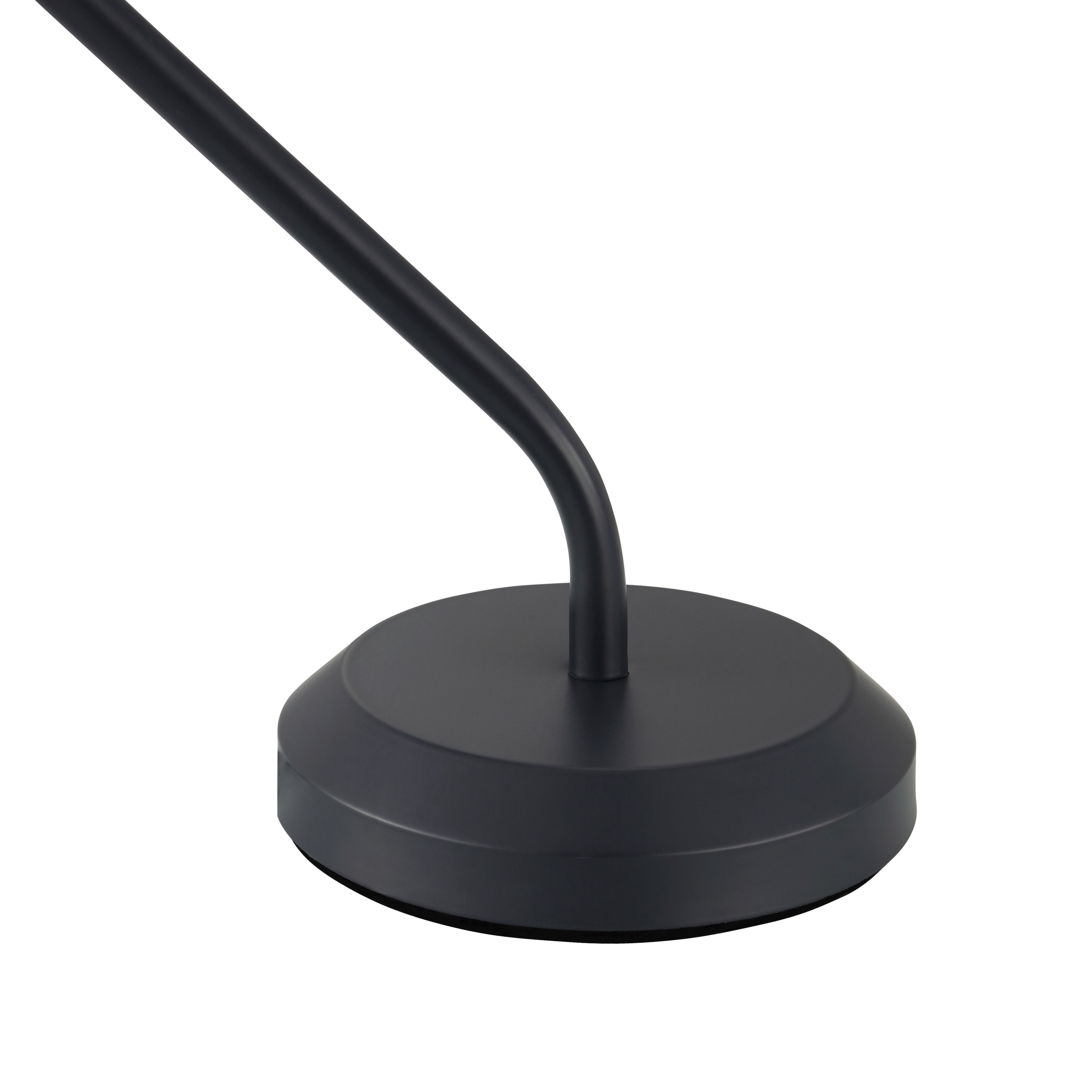 GoodHome Yarra Matt Black Table light