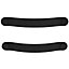 GoodHome Yarrow Black Kitchen cabinets Pull handle (L)18.6cm, Pack of 2