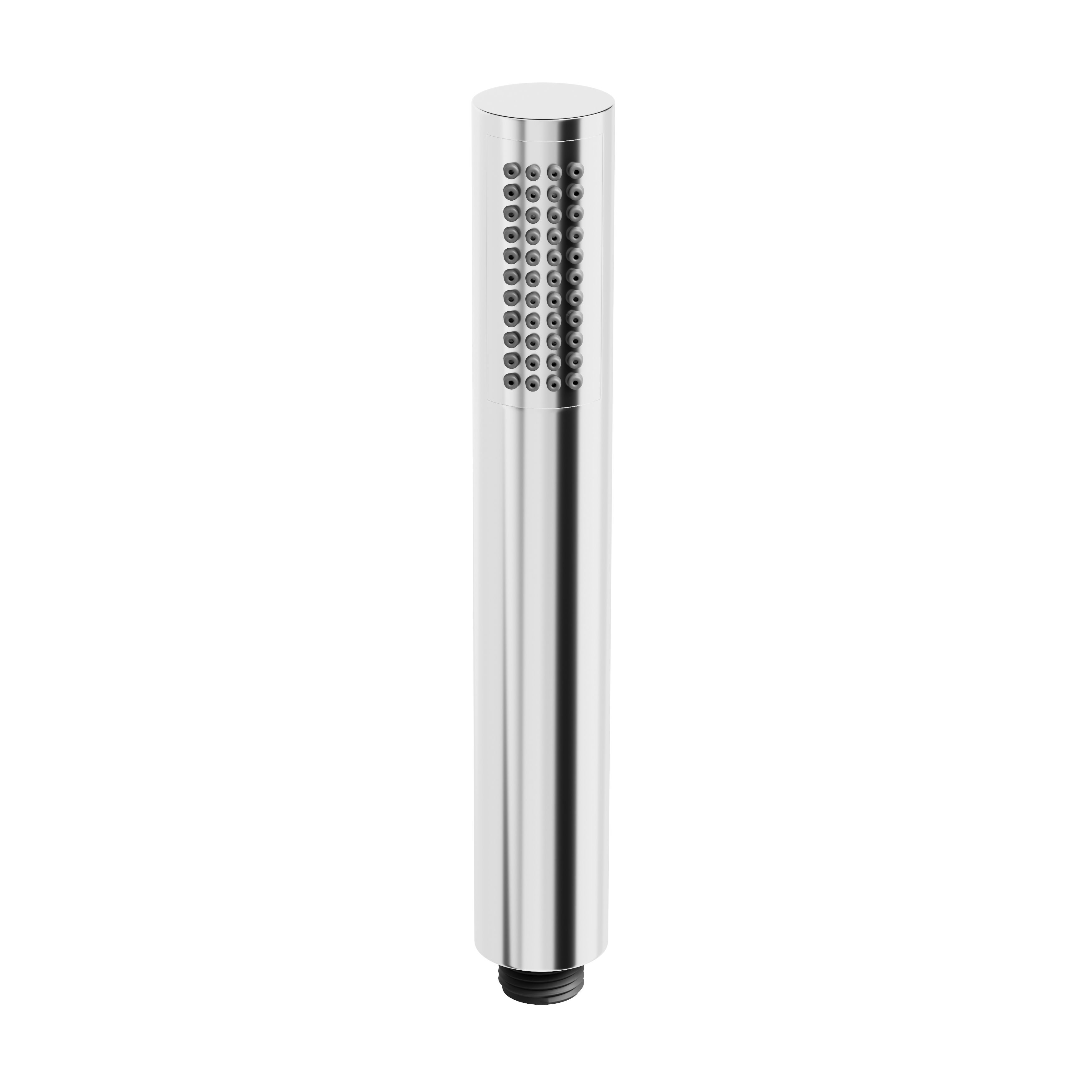 GoodHome Yekela Single-spray pattern Chrome effect Shower head