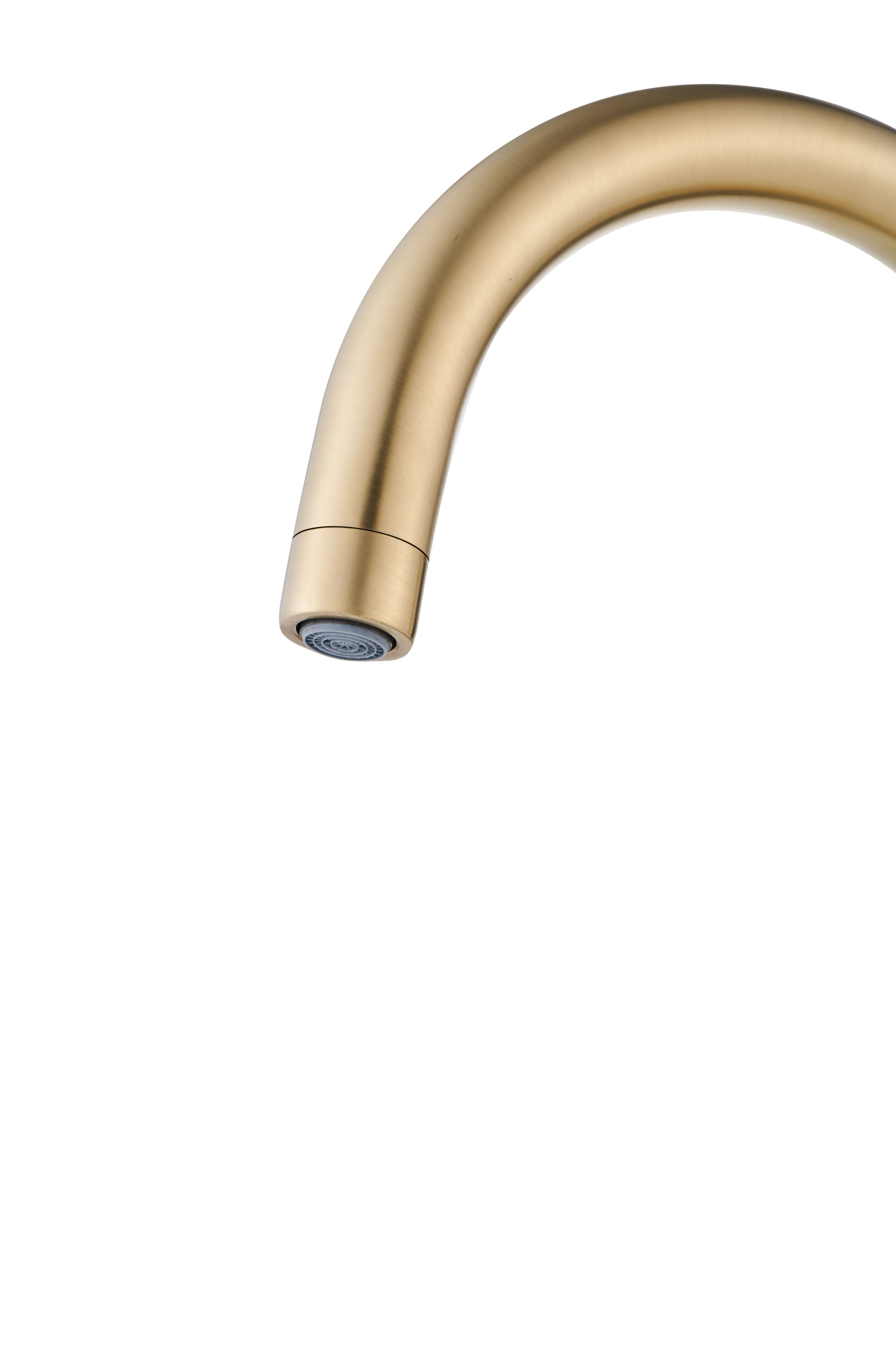 GoodHome Zanthe Brass effect Kitchen Side lever Tap