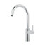 GoodHome Zanthe Chrome effect Kitchen Side lever Tap