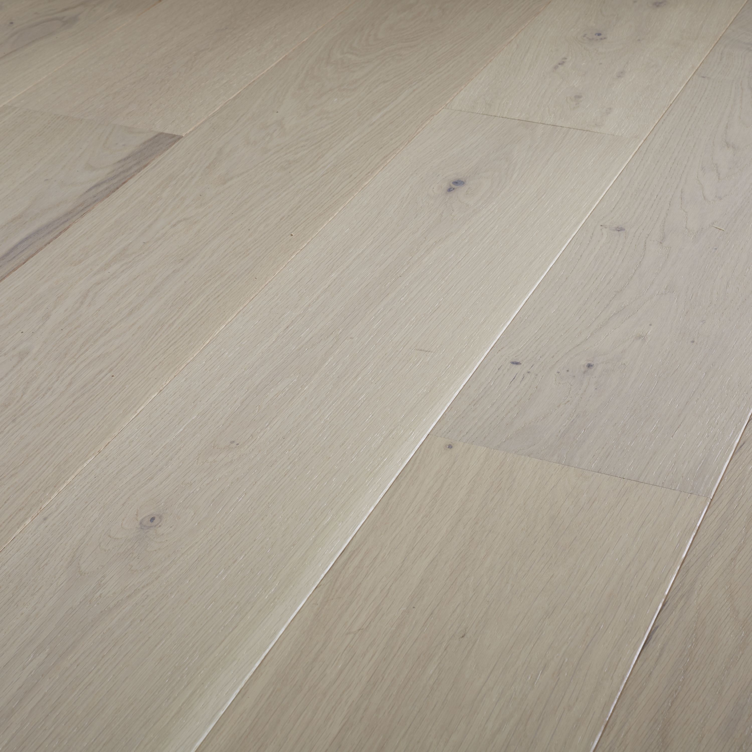 Goodsir Oak Real wood top layer Flooring Sample, (W)180mm