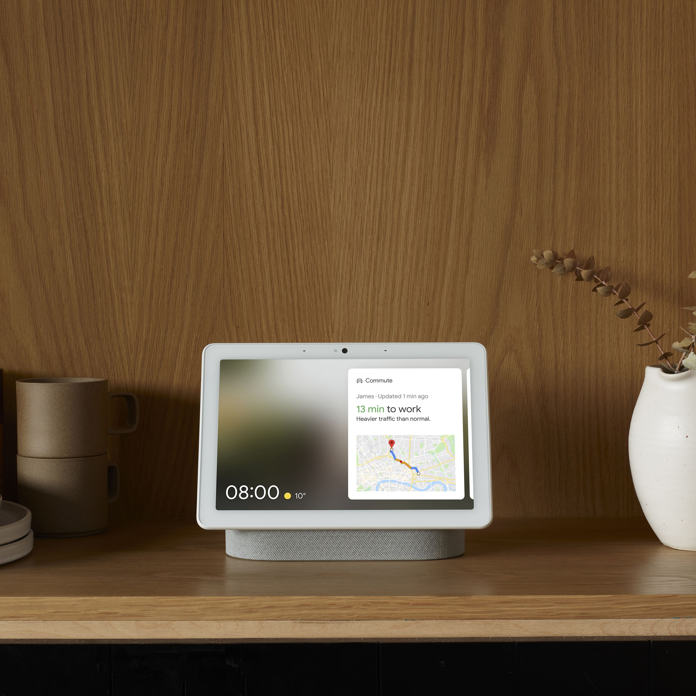 Google Nest Max Hub Chalk Smart