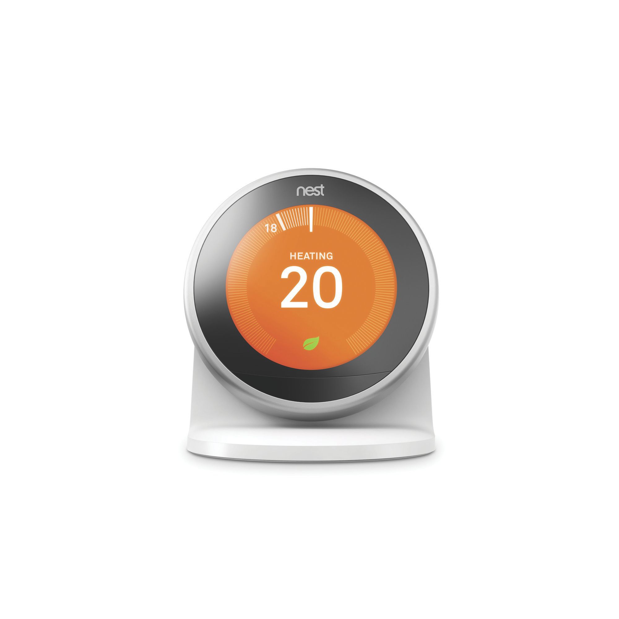 Google Nest 3rd Generation White Thermostat Stand