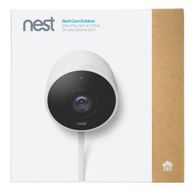 Google Nest Wired Outdoor Smart camera - White