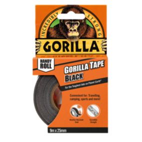 Gorilla Black Duct Tape (L)9m (W)25.4mm