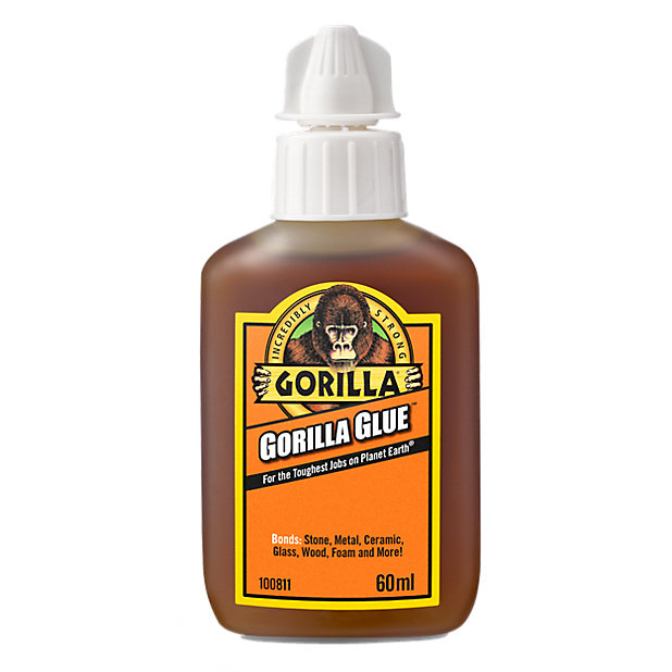 Gorilla Hard Plastics Liquid Glue 60ml, Gorilla Glue Vinyl Floor