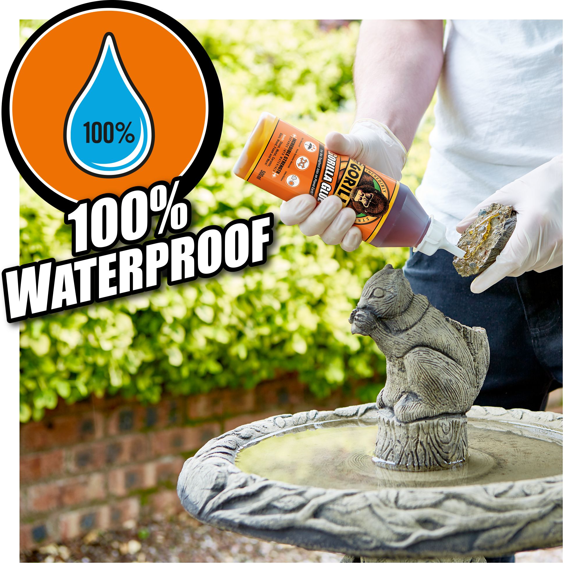 Gorilla Waterproof Glue, Volume 60ml