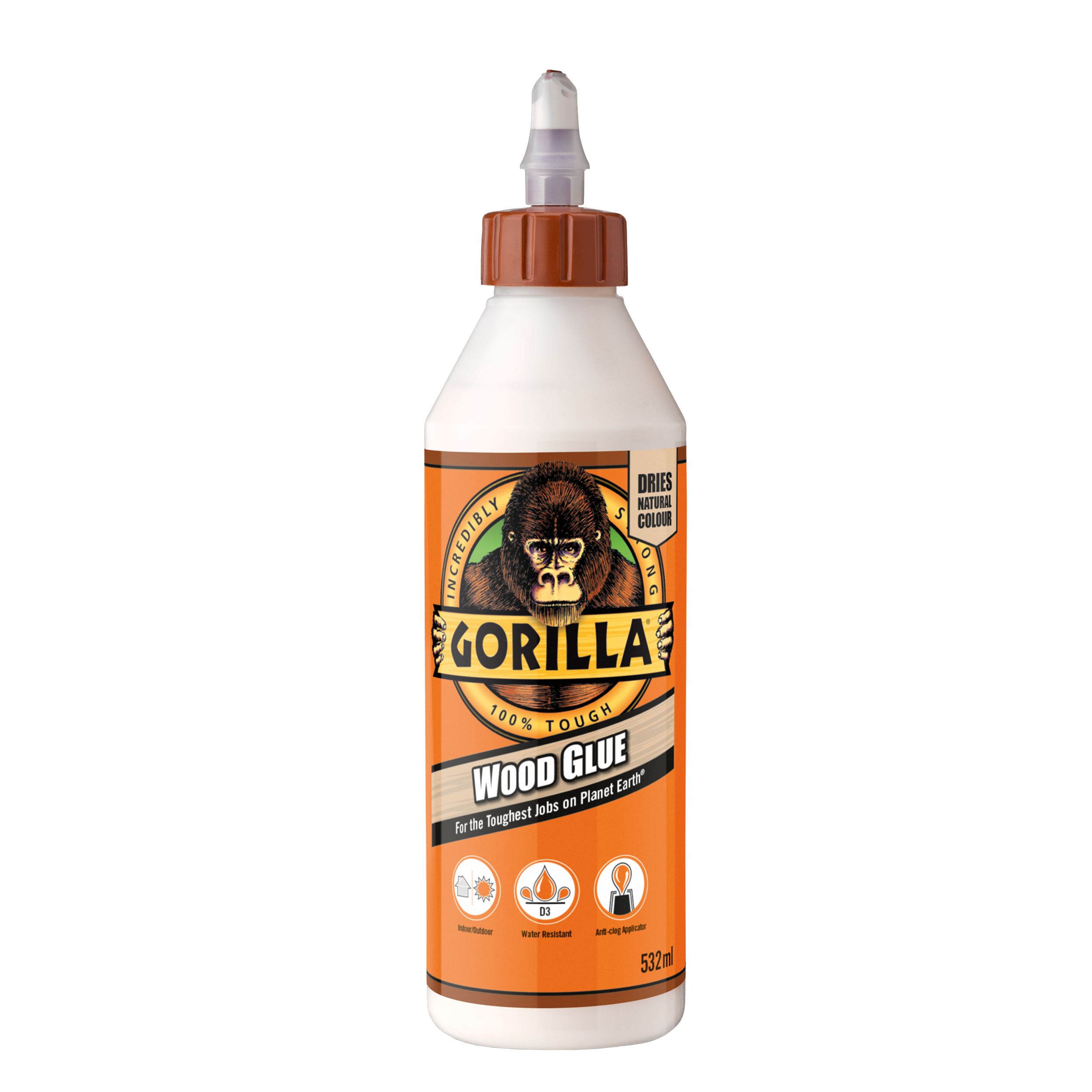 Gorilla Wood glue, 532ml DIY at B&Q