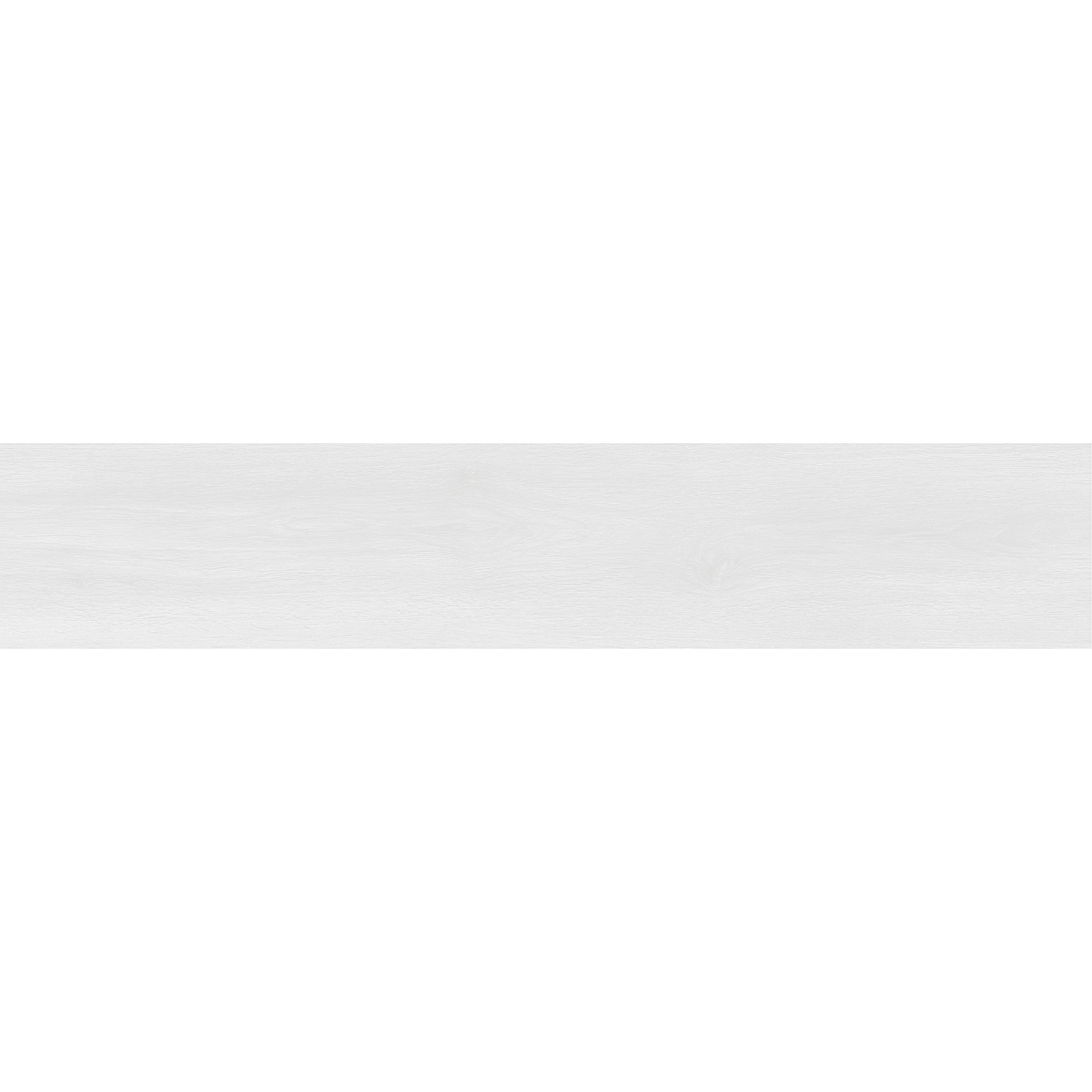 Gospel White Polyvinyl chloride (PVC) Wood effect Click vinyl Flooring Sample
