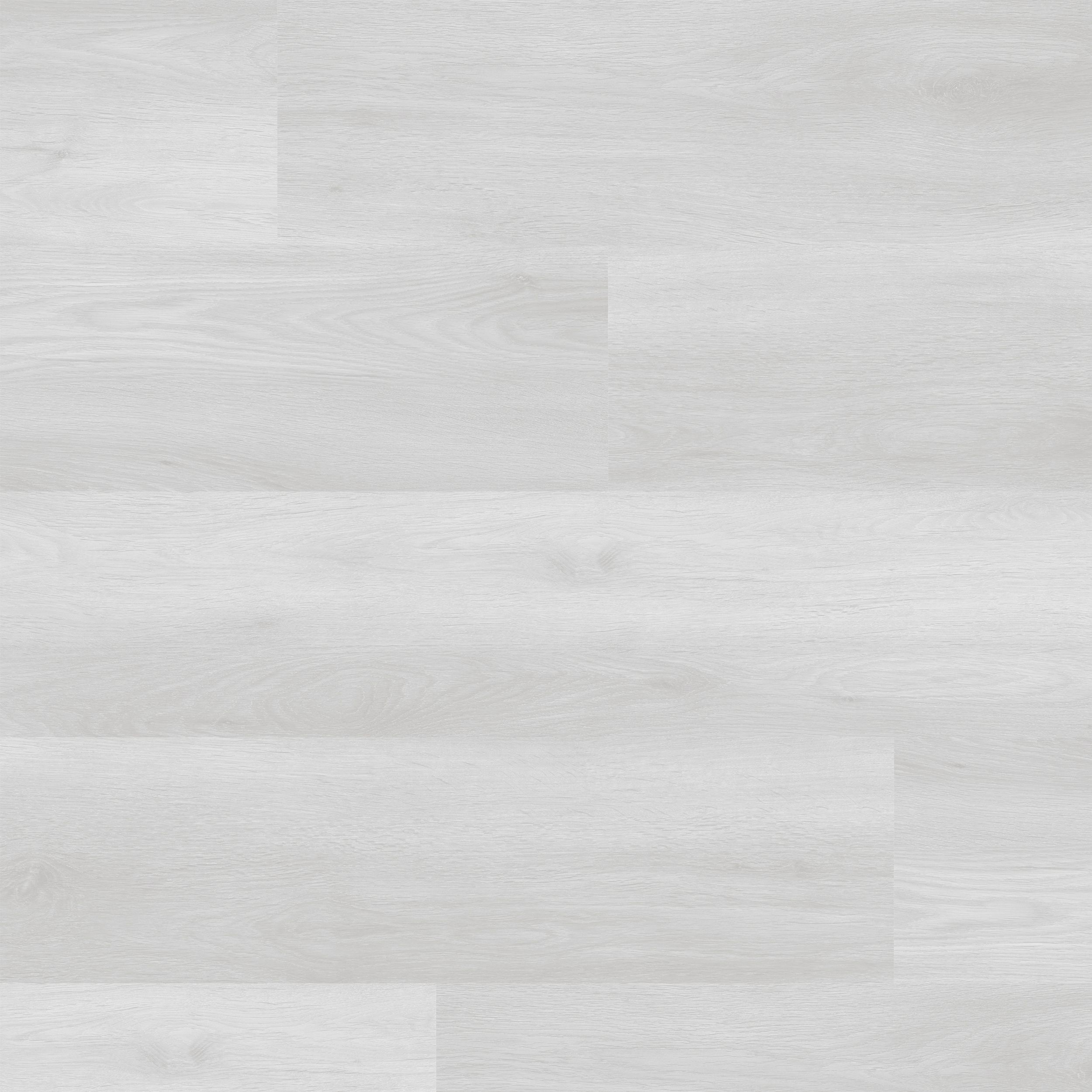 Gospel White Polyvinyl chloride (PVC) Wood effect Click vinyl Flooring Sample - 3