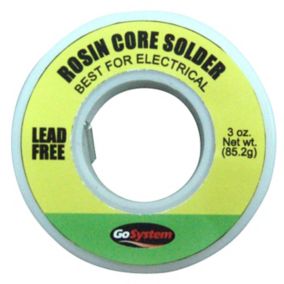 GoSystem Lead-free Rosin core solder, 85.2g