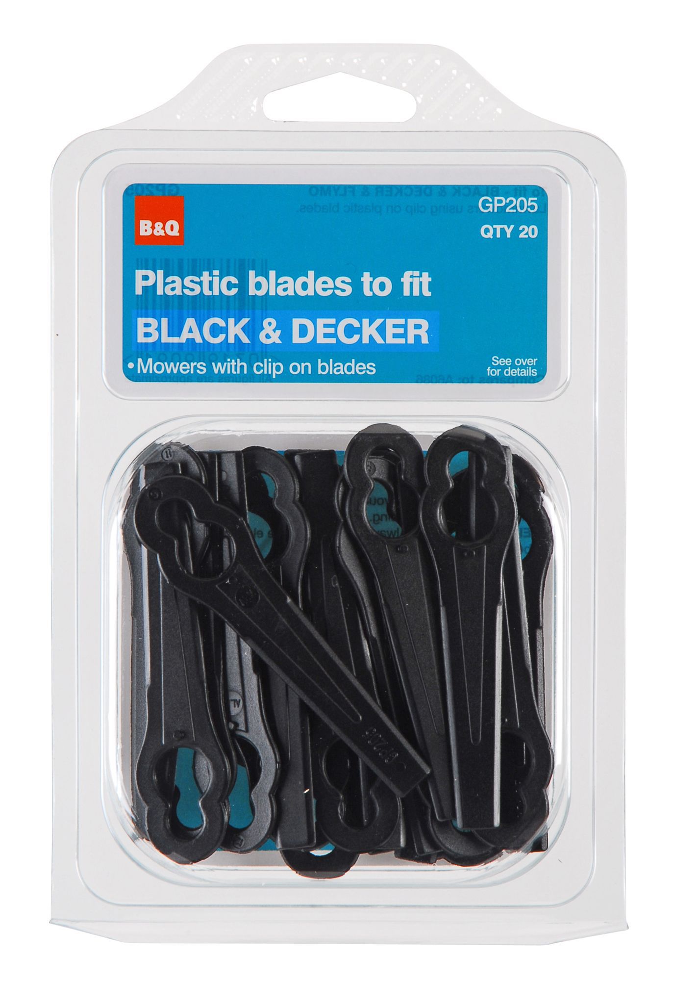 GP205 Lawnmower blade Pack of 20 DIY at B Q