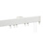 Graham & Brown Corded White Fixed Curtain track, (L)2.7m