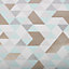 Graham & Brown Superfresco Easy Egyptian geometric Silver effect Wallpaper