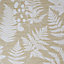 Graham & Brown Superfresco Easy Ochre Fern grasscloth Textured Wallpaper