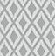 Graham & Brown Superfresco Grey Kasuri geometric Textured Wallpaper