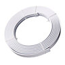 Graham & Brown White Fixed Curtain track, (L)4.6m