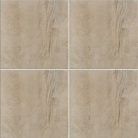 Granada Beige & grey Matt Porcelain Wall & floor Tile, Pack of 9, (L)333mm (W)333mm