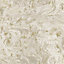 Grandeco Gold Marble Plaster effect Embossed Wallpaper Sample
