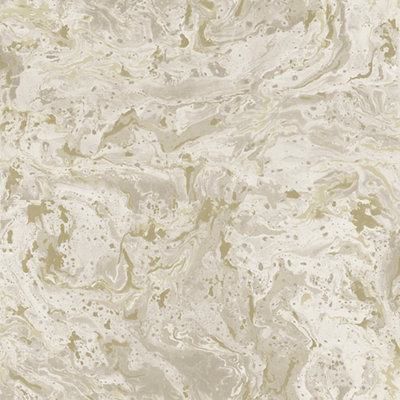 Grandeco Gold Plaster effect Marble Embossed Wallpaper