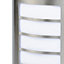 Grandy Fixed Stainless Steel Mains-powered Outdoor Half wall light