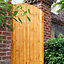 Grange Arched Timber Arched Side entry gate, (H)1.8m (W)0.9m