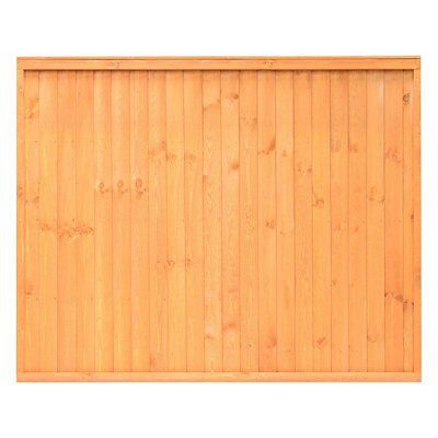 Grange Closeboard Vertical slat Fence panel (W)1.83m (H)1.8m, Pack of 3