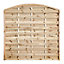 Grange Elite Wooden Fence panel (W)1.8m (H)1.8m, Pack of 4