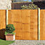 Grange Feather edge 5ft Wooden Fence panel (W)1.83m (H)1.5m, Pack of 3
