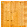 Grange Feather edge Vertical slat Fence panel (W)1.83m (H)1.8m, Pack of 4
