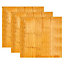 Grange Feather edge Wooden Fence panel (W)1.83m (H)1.8m, Pack of 3
