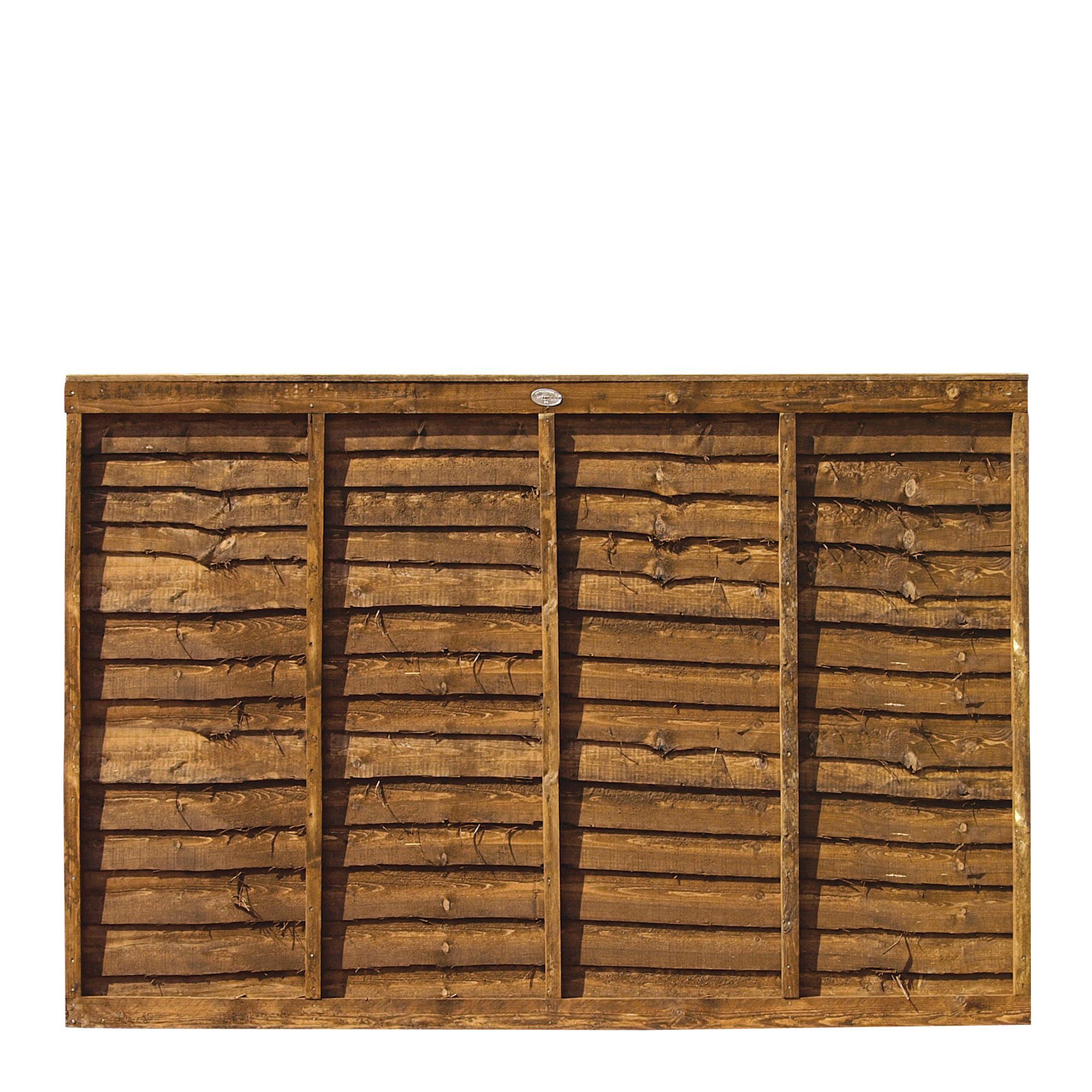 Grange Fence panel 1.83m 1.2m, Pack of 3 DIY at B&Q