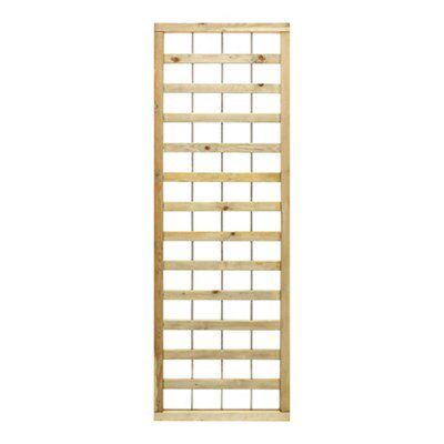 Grange Fencing Contemporary Rectangle Trellis panel (W)0.6m (H)1.8m ...