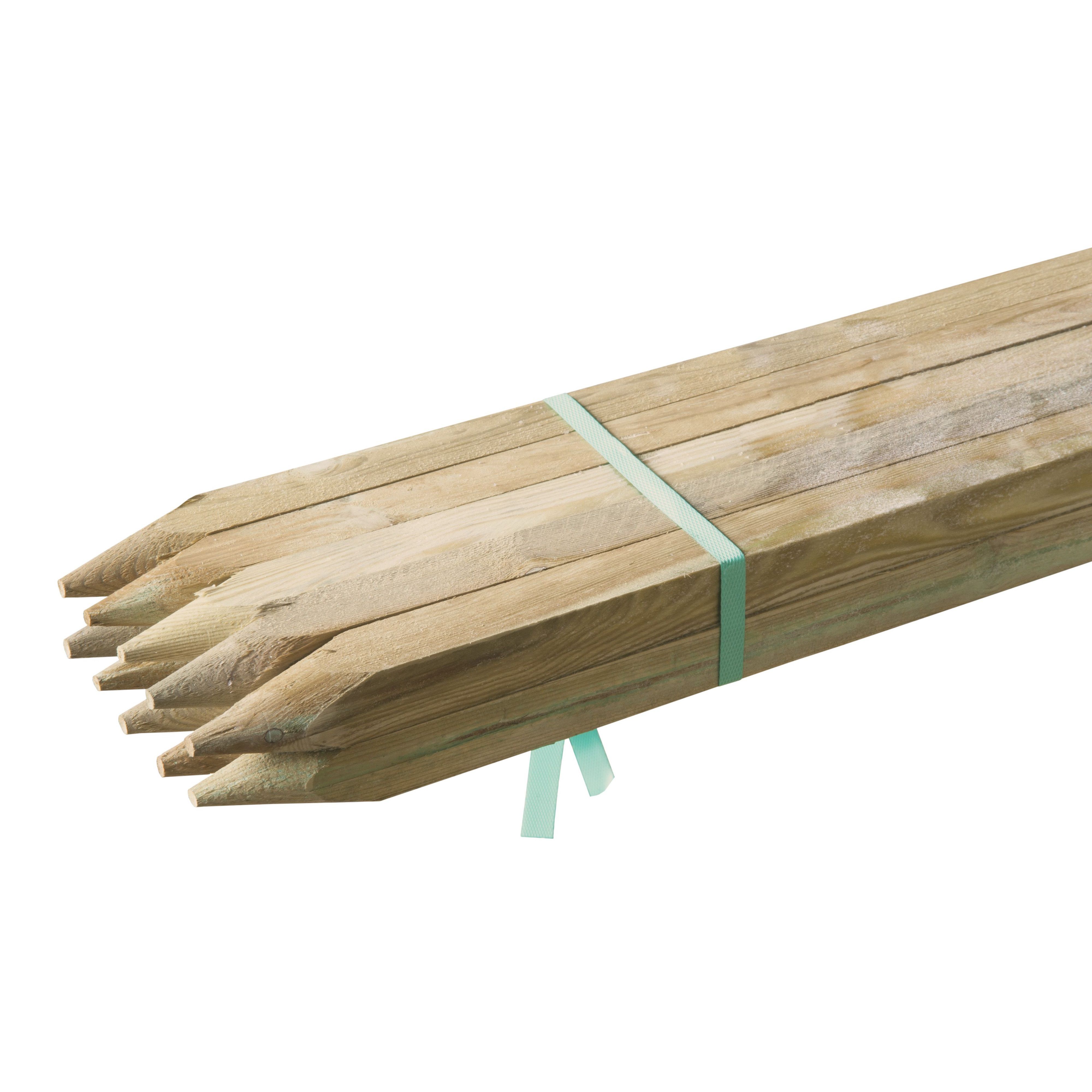Grange Fencing Pine Garden stake (L)1.8m (W)31mm