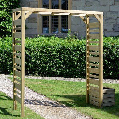 Grange Fencing Urban Square top European softwood Arch