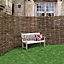 Grange Hazel Horizontal slat Fence panel (W)1.8m (H)1.8m, Pack of 5