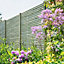 Grange Horizontal slat Contemporary Horizontal slat Fence panel (W)1.79m (H)1.79m, Pack of 4