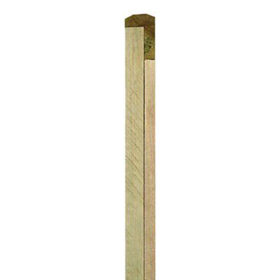 Grange Pro lap Green Wooden Fence panel (W)1.83m (H)1.8m, Pack of 4