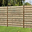Grange Rodez Wooden Fence panel (W)1.8m (H)1.8m, Pack of 4