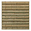 Grange Rodez Wooden Fence panel (W)1.8m (H)1.8m, Pack of 5