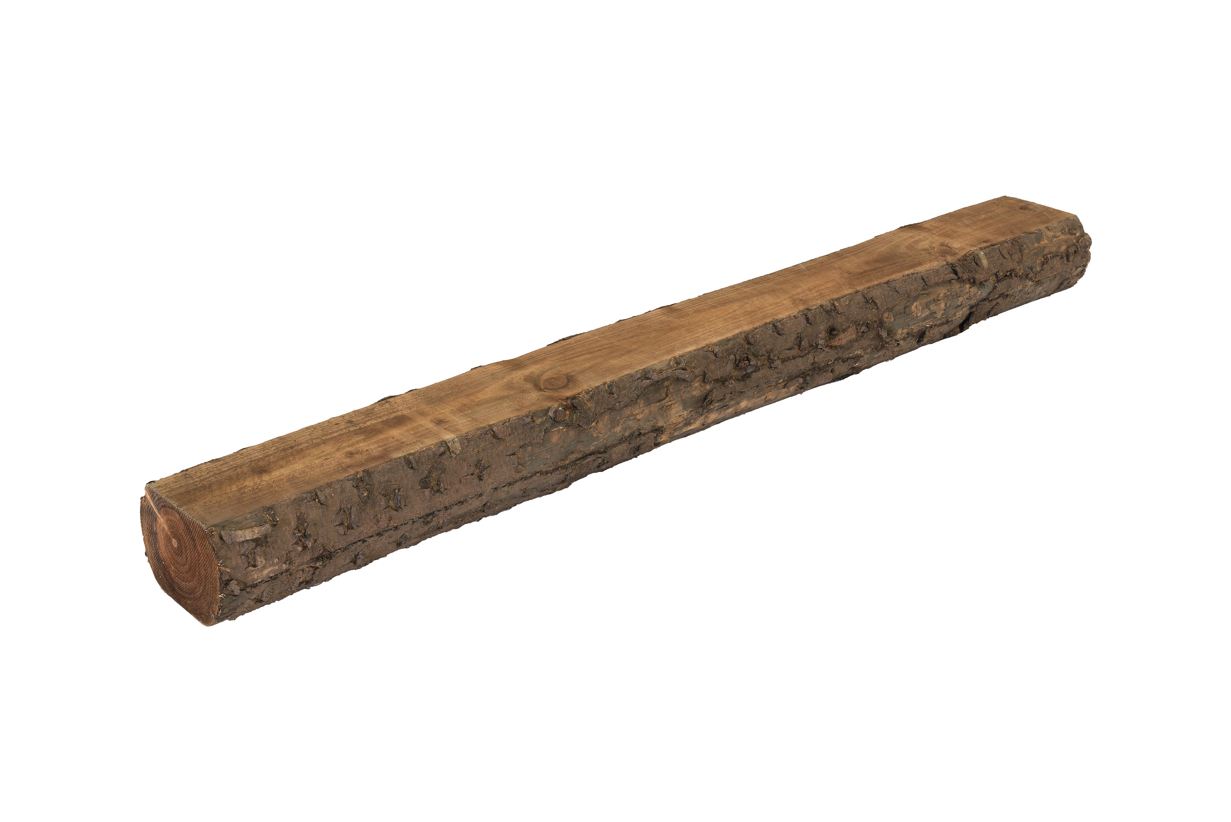 Grange Rustic Timber Railway sleeper (W)125mm (L)1.2m