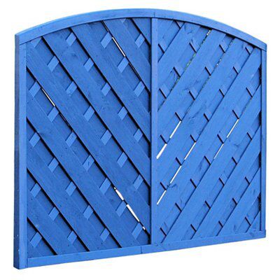 Grange St Lunair 4ft Wooden Fence panel (W)1.8m (H)1.2m, Pack of 3