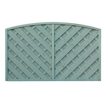 Grange St Lunair 4ft Wooden Fence panel (W)1.8m (H)1.2m, Pack of 5