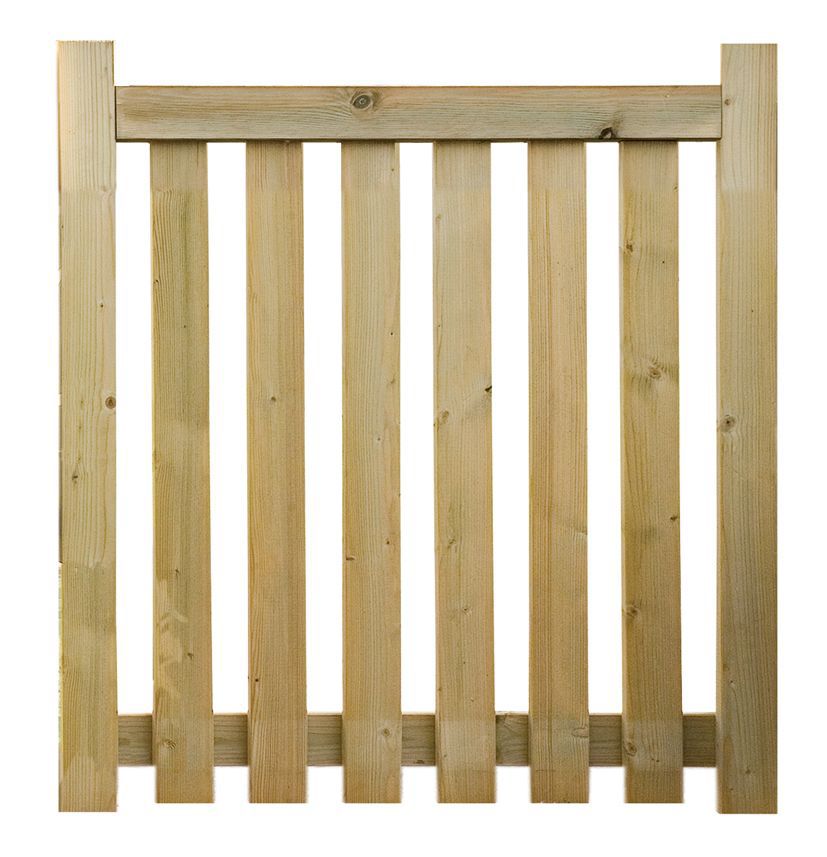 Grange Timber Gate H 0 9m W 0 9m Diy At B Q