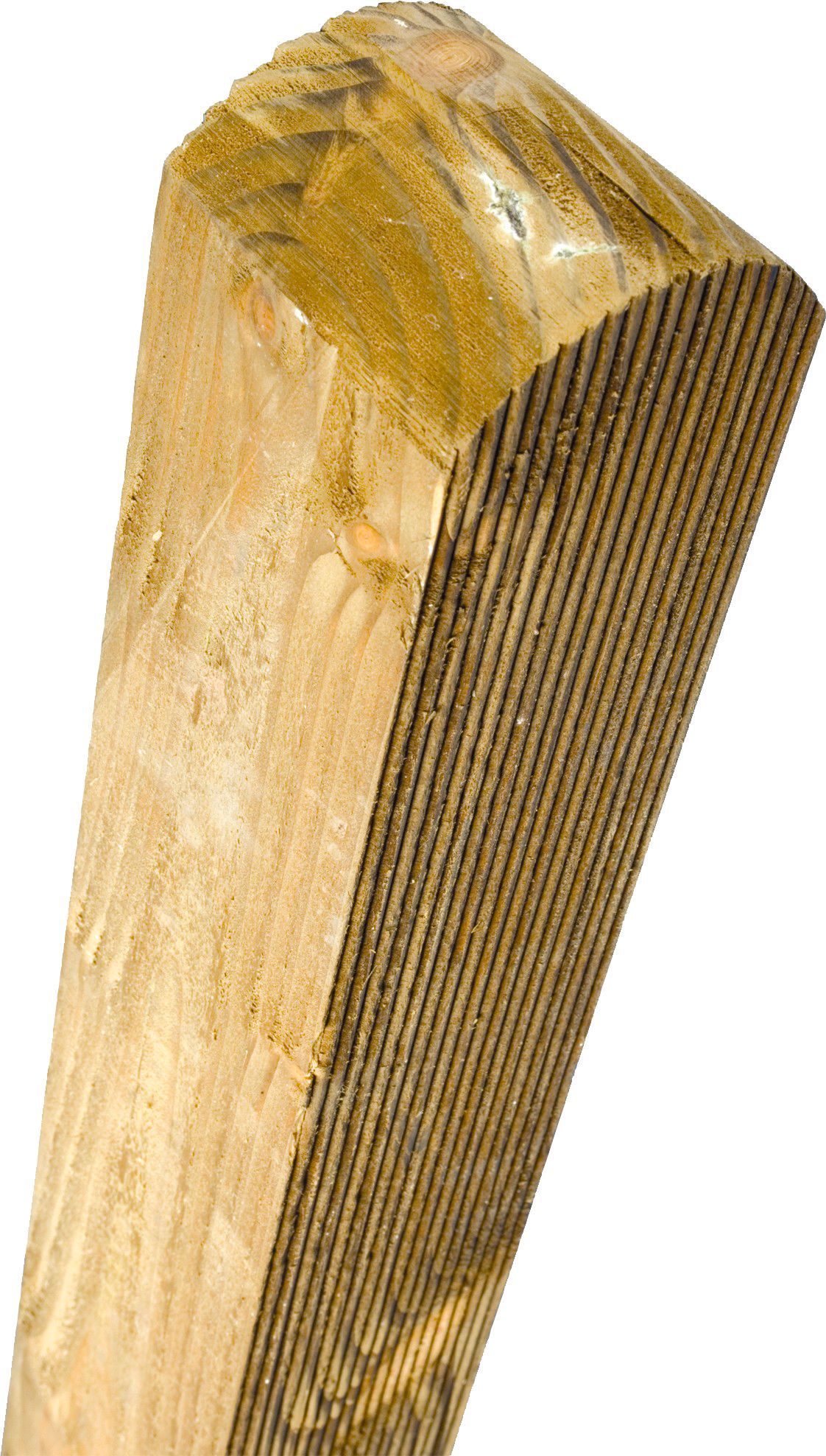 Grange Timber Green Square Fence post (H)1.8m, Pack of 4 | DIY at B&Q
