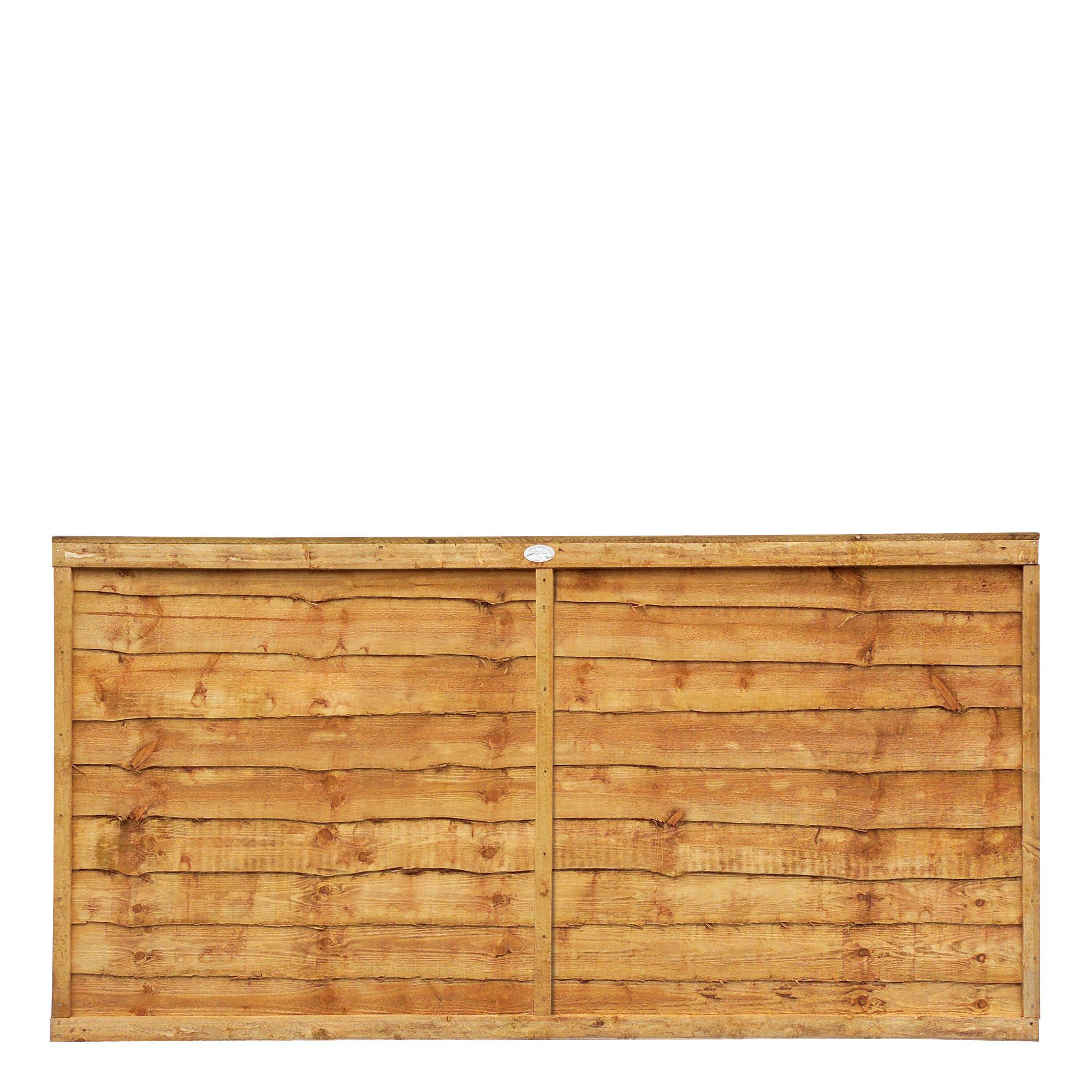 Grange Traditional Lap Fence Panel (W)1.83m (H)0.9m, Pack Of 3 | DIY At B&Q