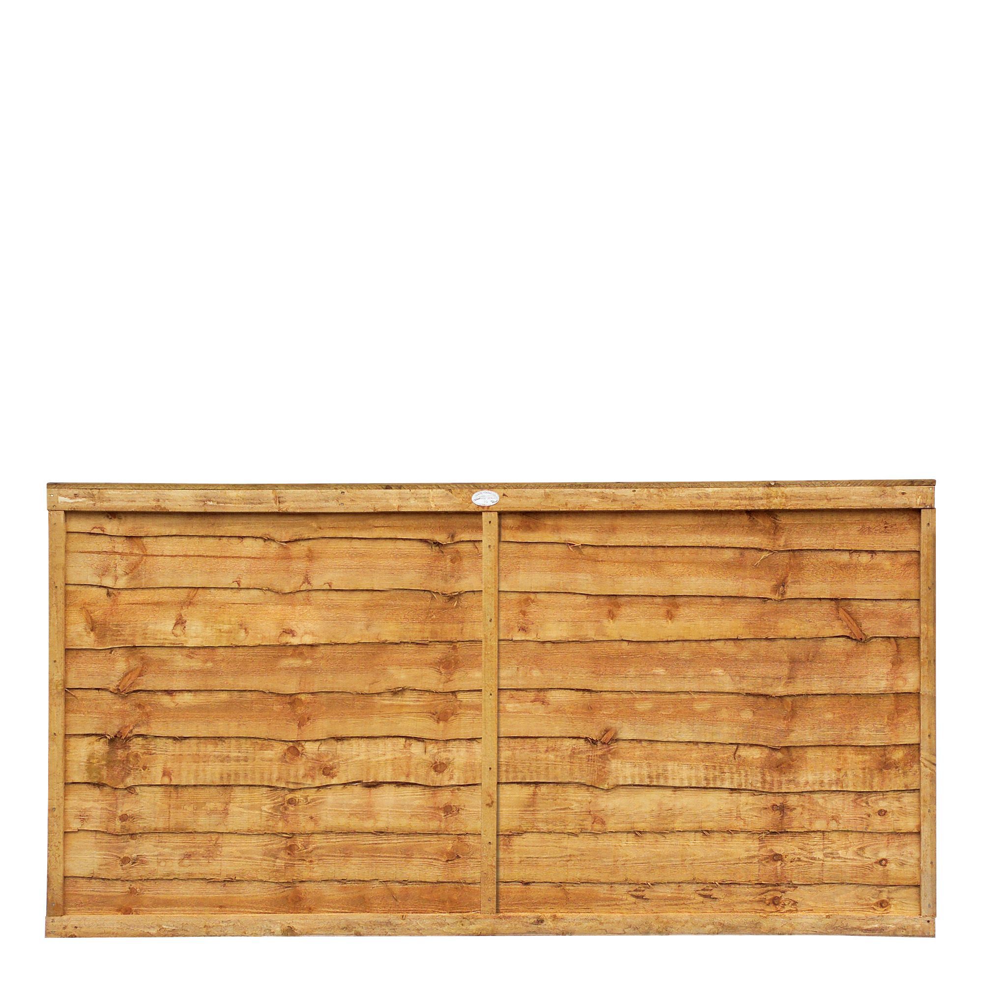 Grange Traditional Lap Fence panel (W)1.83m (H)0.9m, Pack of 3 DIY at B&Q