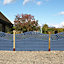Grange Woodberry Horizontal slat Fence panel (W)1.8m (H)1.05m, Pack of 4